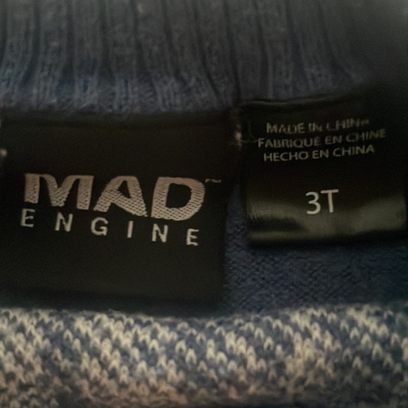 Kids Hanukkah Sweater.  “Happy Llamakkah” - Picture 3 of 8